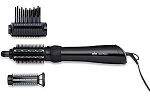 Braun Satin Hair 5 AS 530 lokówka do włosów na gorące powietrze z nakładką objętościową i specjalnymi końcówkami do stylizacji