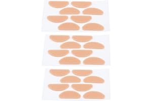 Create idea 100 par miękkich gąbek na nos antypoślizgowe poduszki do okularów na nos samoprzylepne do okularów do czytania okulary przeciwsłoneczne okulary okulary przeciwsłoneczne grubość 1 mm kolor