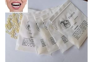 SMILEORTHO Ambra Denti elastici dentali Gap 3.5 OZ ortodontici di media resistenza 1/8 bretelle elastiche
