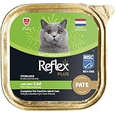 Reflex Plus Pate Balıklı Kısır Kedi Konservesi 85 GR