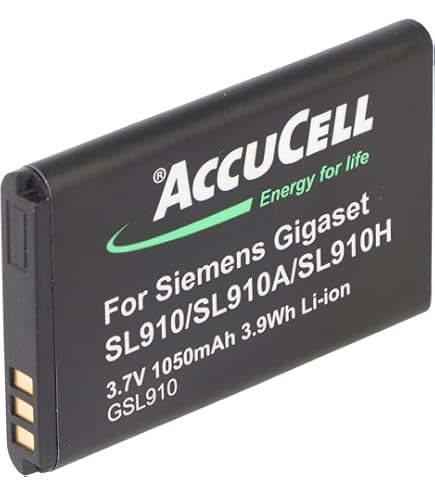 Batteria Per Siemens Gigaset SL910 - 1050 MAh, Li-ion, Compatibile Con V30145-K130K-X447 - Foto 9