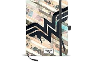 Wonder Woman- Diario, Multicolor (Karactermania KM-37583)