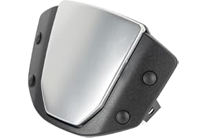 Lorababer Déflecteur de carénage de Pare-Brise Avant de Moto Compatible avec H-Onda CB650R CB1000R CB 650 R CB 1000 R 2018 2019 2020 (Argent)