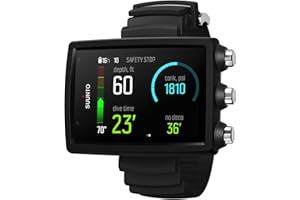 SUUNTO Dive EON Core Orologio Subacqueo Digitale con Display Colori Facile Lettura, Impermeabile 80m, Computer Subacquei con Funzioni di Allarme, Cronometro, Meteo, Bussola, Batteria Ricaricabile