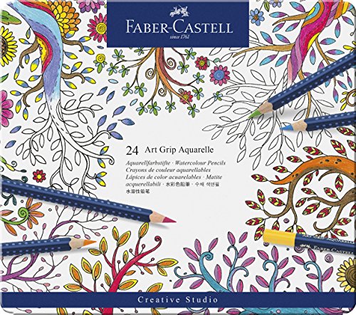 Faber-Castell Aquarell-Stifte Art Grip/114224 Inhalt 24 Etui - 2