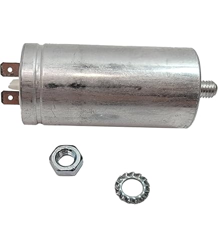 Condensateur Démarrage 8,5 µF 450V Pour Sèche-Linge Whirlpool Et Indesit - 73 X 35 Mm