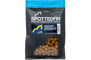 Spotted Fin - 15mm Classic Corn Boilies - Shelf Life