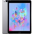 Apple iPad 9.7 (6th Gen) 128GB Wi-Fi + Cellular - Space Grey - Unlocked (Renewed)