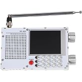 HOgardenME DP-666 TEF6686 Tam Bant Radyo, FM AM Kısa Dalga, 2,8 İn&ccedil; LCD, Taşınabilir, Beyaz