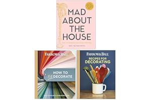 Farrow & Ball How to Decorate, Mad about the House, Farrow & Ball Recipes for Decorating 3 Books Collection Set