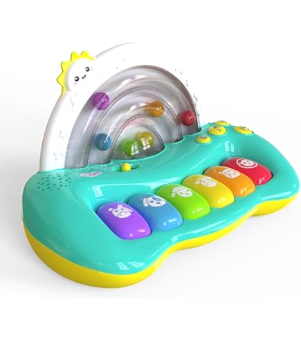 Buy Land of B. Hippo Toy Keyboard with Lights and Songs, Piano