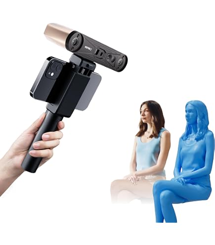 Kit Mobile Pratique Pour Scanner 3D Revopoint Pop 3/Mini 2/Range 2/Inspire/Pop 3 Plus - Mode Portable Avec Batterie Et Support Téléphone