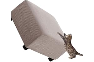 AQIGR Copri Pouf Quadrato 40 x 40/60x60/100x100/80x80 Elasticizzato Coprisgabello, Spandex Copertura Dell'Ottomano Tinta Unita Copri Poggiapiedi Poltrona per Soggiorno, Morbido Lavabile Fodere per Sgabello