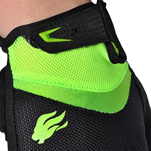 FIRELION Radsporthandschuhe Mountainbike Handschuhe f¨¹r Herren und Damen – Ideal gloves f¨¹r Road Race, Radsport, Reiten, Wandern, Bergsteigen, Camping und mehr Sports im Ferien MTB DH Downhill Off - 6