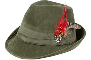Boland - Popularny kapelusz imprezowy, filcowy kapelusz ze wstążkami i kwiatami, bawarska kobieta, tyrolski kapelusz, dodatek, akcesorium, kostium, karnawał, fantazyjny strój, bal przebierańców