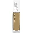 Maybelline New York Foundation, Superstay 24 Hour Longlasting Foundation, Lightweight Feel, Water and Transfer Resistant, 30 ml, Shade: 34, Soft Bronze
