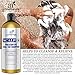 Art Naturals Scalp18 Coal Tar Therapeutic Anti Dandruff Shampoo 473ml - Helps clear symptoms of Psoriasis, Eczema, Itchy Scalp & Dandruff - Made in USA with Natural & Organic Ingredients-Sulfate Free