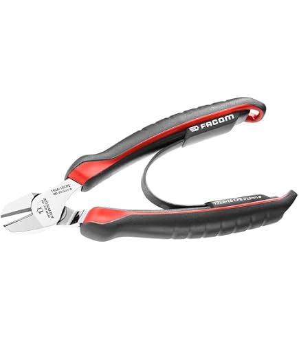 FACOM Abisolierzange Modell 163 – 6 Kalibrierte Profile Für Kabel Von 1,0 Bis 3,0 Mm, Zum Schneiden & Abisolieren, Länge 150 Mm