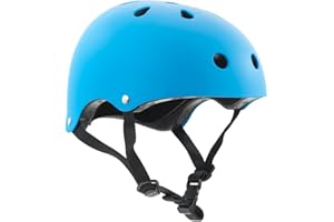 SFR Essentials Helmet | Easy-Fit Dual Sizing Padding Designed for Comfort and Protection | EPS Inner Core W High Impact ABS Outer Shell 11 Ventilation Holes For Roller Skating Skateboard Trick Scooter