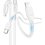 [MFi Certified] iPhone Fast Charger Cable，Level Black 2 Pack 6.6FT USB C to Lightning Cable 20W Fasting Charging Cable for iP