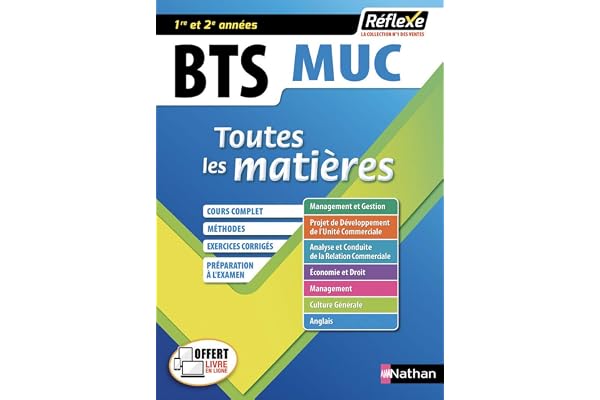 BTS Management et gestion des unités commerciales - Toutes les matières (07) (07)