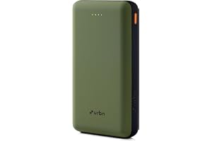 URBN 20000mAh 35W Turbo Fast Charging Power Bank | Dual Output | PD + QC Compatible | Two-Way Fast Charge | Pass-Through Charging | for MacBook Air, iPhone, Samsung, Android & More (Camo)