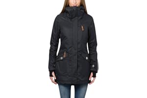 berydale Parka Invernale Donna, Antivento e Impermeabile