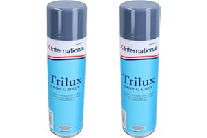 AB TOOLS International Trilux Prop-O-Drev Grey Hard Antifouling Spray Paint Outdrive