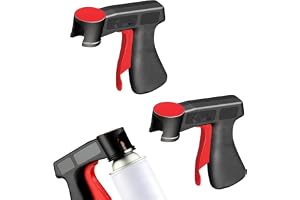 2PCS Spray Can Trigger Grip Handle,Instant Aerosol Trigger Handle,Reusable Universal Universals Spray Handle,Universal Sprays Gun Tool Holder for Paint Sprays Adaptor