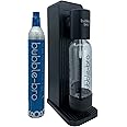 bubble-bro Origin Sparkling Water Maker Starter Kit - with 60L CO2 Cylinder (Black)