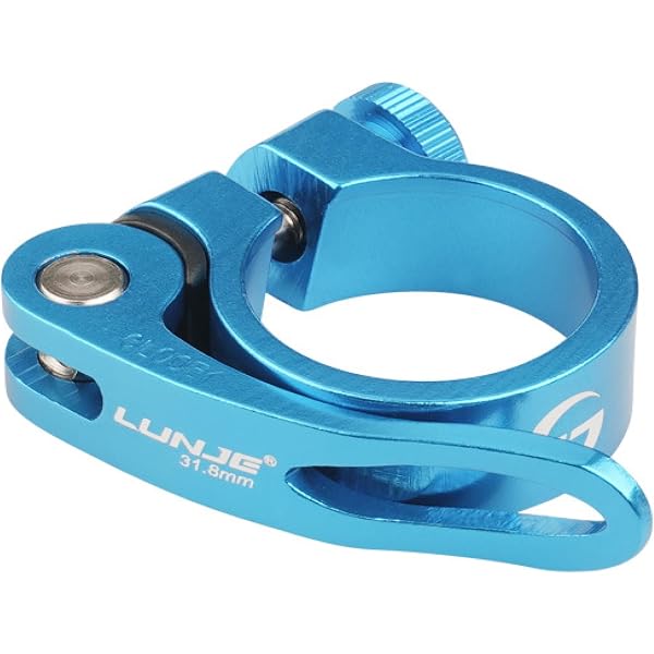Collier De Selle Quick Release 40mm Aluminium - Pour Vélo - Rapide Et Sécurisé - Multiple Couleurs