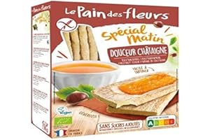 Le Pain des Fleurs - Tartines - Douceur Châtaigne - Bio - 230 g - 1 Unité