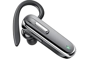 IKG Auriculares Bluetooth inalámbricos, manos libres con micrófono dual V5.3, auriculares Bluetooth con 25 horas de tiempo de conversación, auriculares inalámbricos para iOS, Android y portátil (no