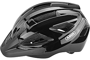 ‎ABUS ABUS Kask rowerowy Macator – sportowy kask rowerowy dla początkujących – również dla osób noszących warkocze – dla kobiet i mężczyzn