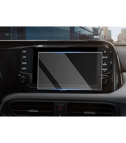 GAFAT Displayschutzfolie Für Hyundai Bayon 2021-2025 – 9H Gehärtetes Glas Mit Antibakterieller Oberfläche