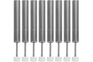 ABOOFAN Amortisseur Poubelle 8 PièCes Avec MéCanisme Hydraulique Pour Fermeture Douce Et Silencieuse Compatible Avec DifféRents ModèLes Installation Facile Pour Usage Domestique