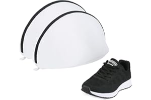 BAGAIL Torba do mycia butów, wysokiej jakości siatkowa torba na pranie na buty, trampki, wysoka ochrona siatkowa torba na buty do prania w pralce, przechowywania i podróży