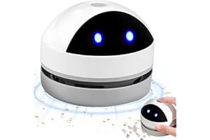 Sporgo Mini Tischstaubsauger: Tragbar Kabellos Mini Staubsauger, USB Wiederaufladbar Tischstaubsauger, Hohe Saugleistung Mini Tischsauger Schreibtisch für Deskto Reinigung Krümel, Haushalt, Büro (A)