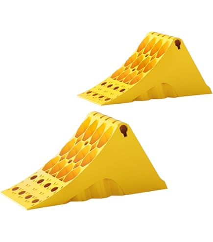 Cuneo Fermaruota Per Camion E Autocarri - Bloccaggio Sicuro, Omologato - Fino A 75 Quintali