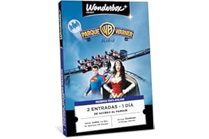TICK&BOX WONDERBOX Connect - Caja Regalo - Parque Warner 1 Día / 1 Parque - 2 entradas para 1 día - Válido Todos los días de Apertura - Válido Durante 27 Meses