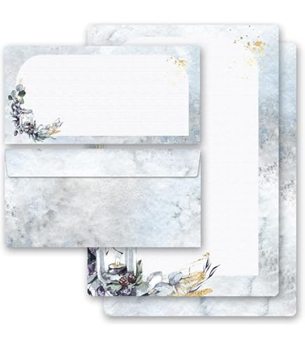 100 Stuks Ouderwetse Briefpapier Vintage Design Papier DIN A4 Gerecycled Ideaal Voor Vintage Uitnodigingen En Brieven