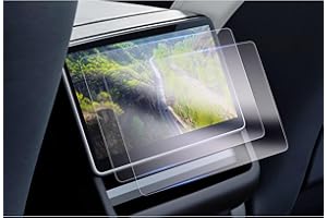 GAFAT Tesla Model 3 2024 2025 8" folia ochronna na ekran dotykowy tylna, nano folia ochronna na wyświetlacz do Tesla Model 3 Highland 2024 8" ekran rozrywkowy z tyłu, 6H odporna na zarysowania