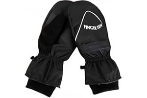 ‎FINGER TEN FINGER TEN Winter Mittens Herren Damen Golf Mitten Handschuhe Thermal Paar Fäustlinge Winddicht Wasserdicht Anti Rutsch Grip