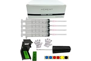 HEMEINY Nachfüllwerkzeuge kompatibel mit Tintenpatronen PG-560XL CL-561XL PG-540XL CL-541XL PG-560 CL-561 PG-40 CL-41 560XL 561XL 540XL 541XL