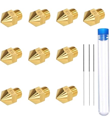 3D-Drucker-Düse MK8/Volcano – PTFE-beschichtete Messingdüse In 6 Größen Für Ender3, CR10