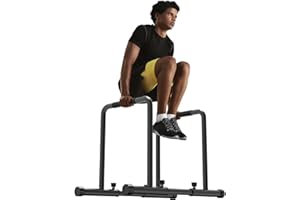 ‎DRIPEX Dripex Verstellbare Dip Barren – 500 kg Dip-Station, tragbar und funktional dip stange, Fitness-Bar mit Sicherheitsanschluss, robuster Dip-Ständer, Paralleten-Übungs-Bar für Calisthenics