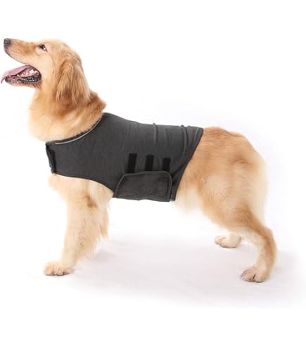 Gilet Calmante Per Cani YUKOOL - Anti Ansia Da Temporali E Fuochi D'Artificio, Taglia M Rosa - Foto 5