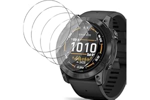SumRioo Protector de Pantalla 4 Piezas para Garmin Epix 2 Pro 51mm, [Antiarañazos][Antihuellas][Alta Sensibilidad] 9H Dureza Cristal Templado Película Protectora para Garmin Epix 2 Pro 51mm