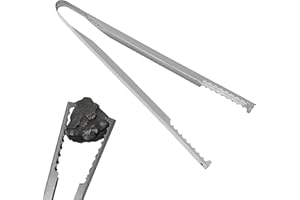 JYTDBCS BBQ Tongs - Stainless Steel Heavy Duty Tongs for Charcoal, Fireplace, Camping & Kitchen Use