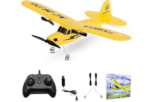 Goolsky FX-803 Aereo radiocomandato RC Airplane, RC Plane Glider Ready to Fly, 2.4G 2CH 340mm Aereo Aereo Radiocontrollato Aereo RTF Regalo per Ragazzi Ragazze